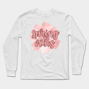 Spring Flowers Long Sleeve T-Shirt